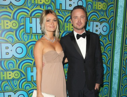 celebrity couples, Lauren Parsekian, Aaron Paul, Breaking Bad