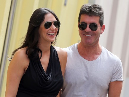 celebrity couples, Lauren Silverman, Simon Cowell, Baby