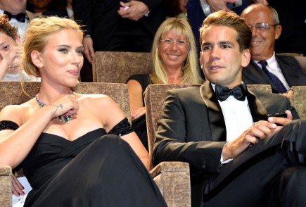 celebrity couples, Scarlett Johansson, Romain Dauriac
