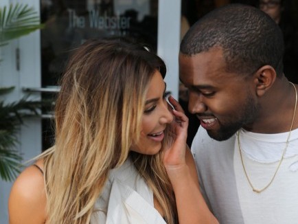 celebrity couples, Kim Kardashian, Kanye West
