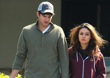 celebrity couples, Mila Kunis, Ashton Kutcher