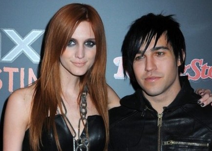 Ashlee Simpson and Pete Wentz. Photo: Janet Mayer / PR Photos