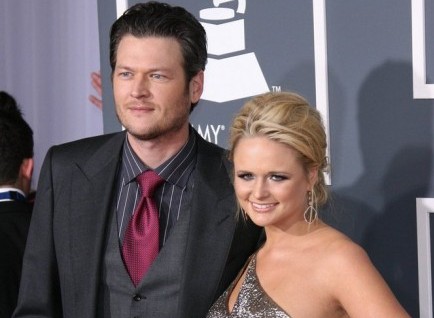 Blake Shelton and Miranda Lambert. Photo: Andrew Evans / PR Photos