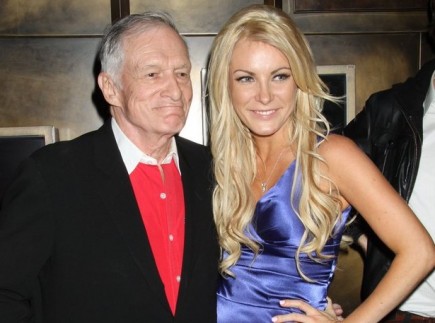 Hugh Hefner and Crystal Harris. Photo: PRN / PR Photos