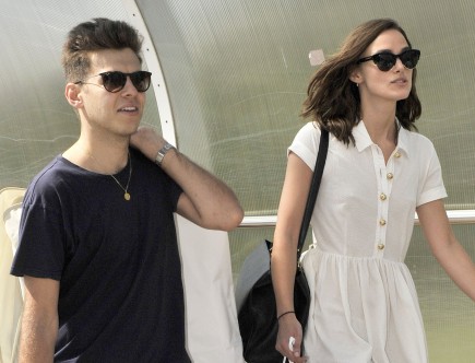 James Righton and Keira Knightley. Photo: SGP/FAMEFLYNET PICTURES
