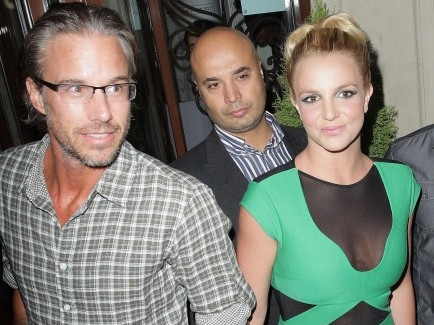 Jason Trawick and Britney Spears. Photo: FlynetUK/FAMEFLYNET