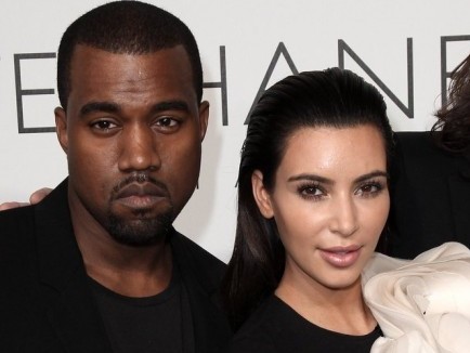 Kanye West and Kim Kardashian. Photo: Pixplanete / PR Photos