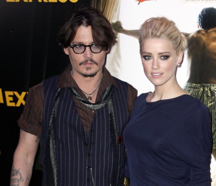 celebrity couples, Johnny Depp, Amber Heard