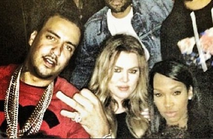 celebrity couples, French Montana, Khloe Kardashian